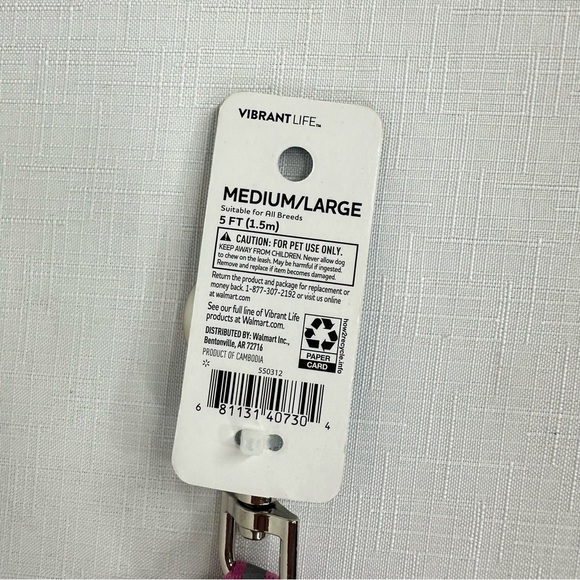 Lot of 4 Reflective Arcadia Trail Small Raincoat Vibrant Life Leash & Anklit NEW - Picture 11 of 12